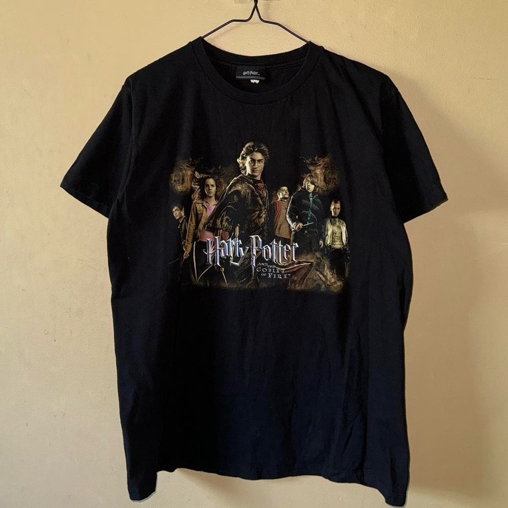 Vintage 2005 Harry Potter Goblet of Fire Movie Promo Tee